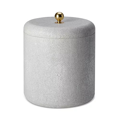 SHAGREEN ICE BUCKET DOVE