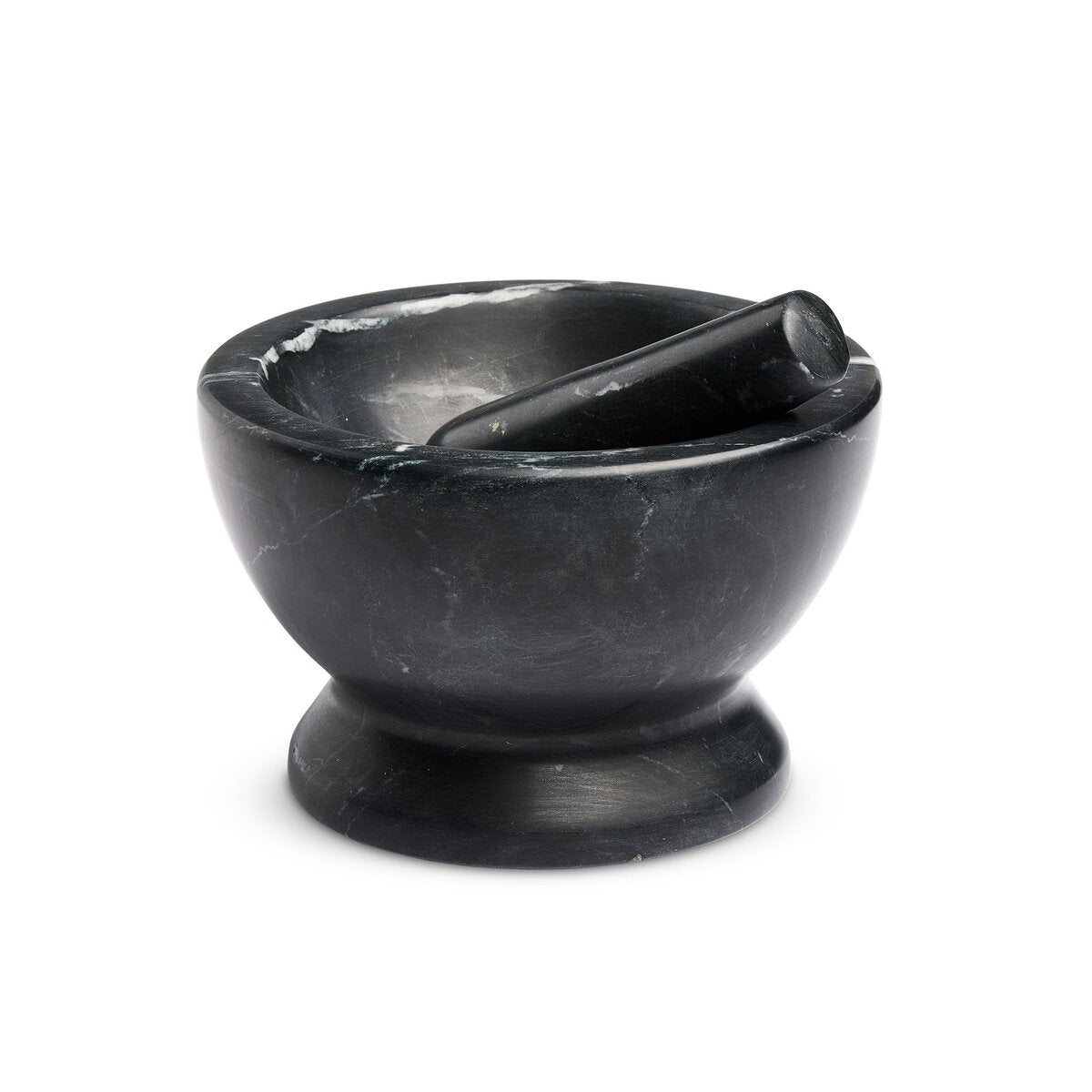 ARMAN MORTAR AND PESTLE POLISHED BLACK