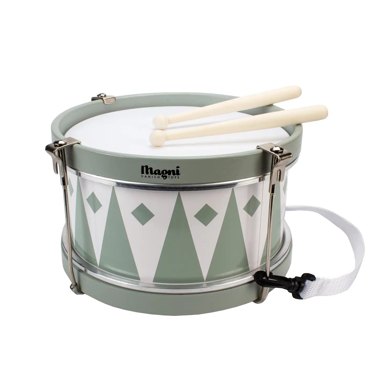DRUM WITH HARLEQUIN OLIVE GREEN