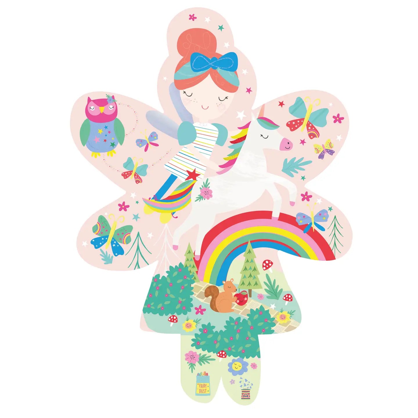20 PC JIGSAW RAINBOW FAIRY