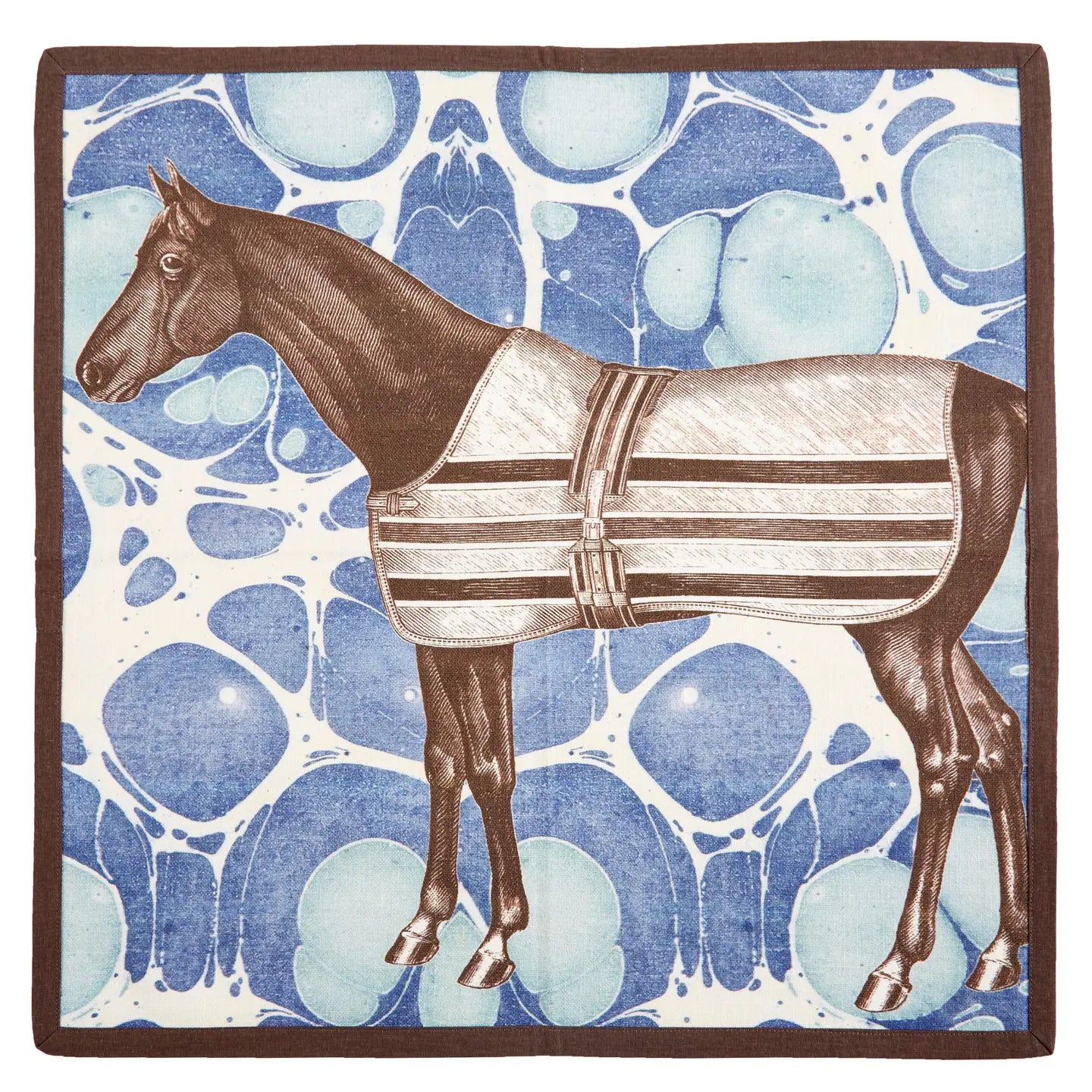 EQQUS MARBLE DINNER NAPKIN SET OF 4