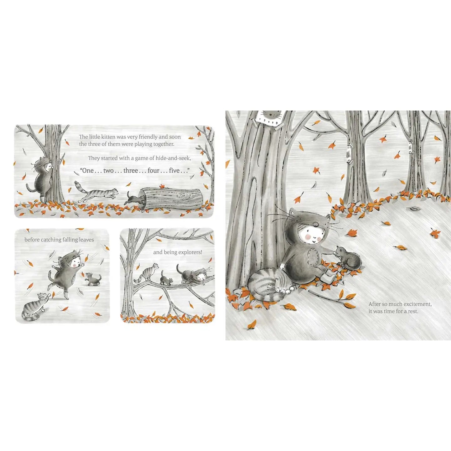 LITTLE KITTEN KIDS BOOK