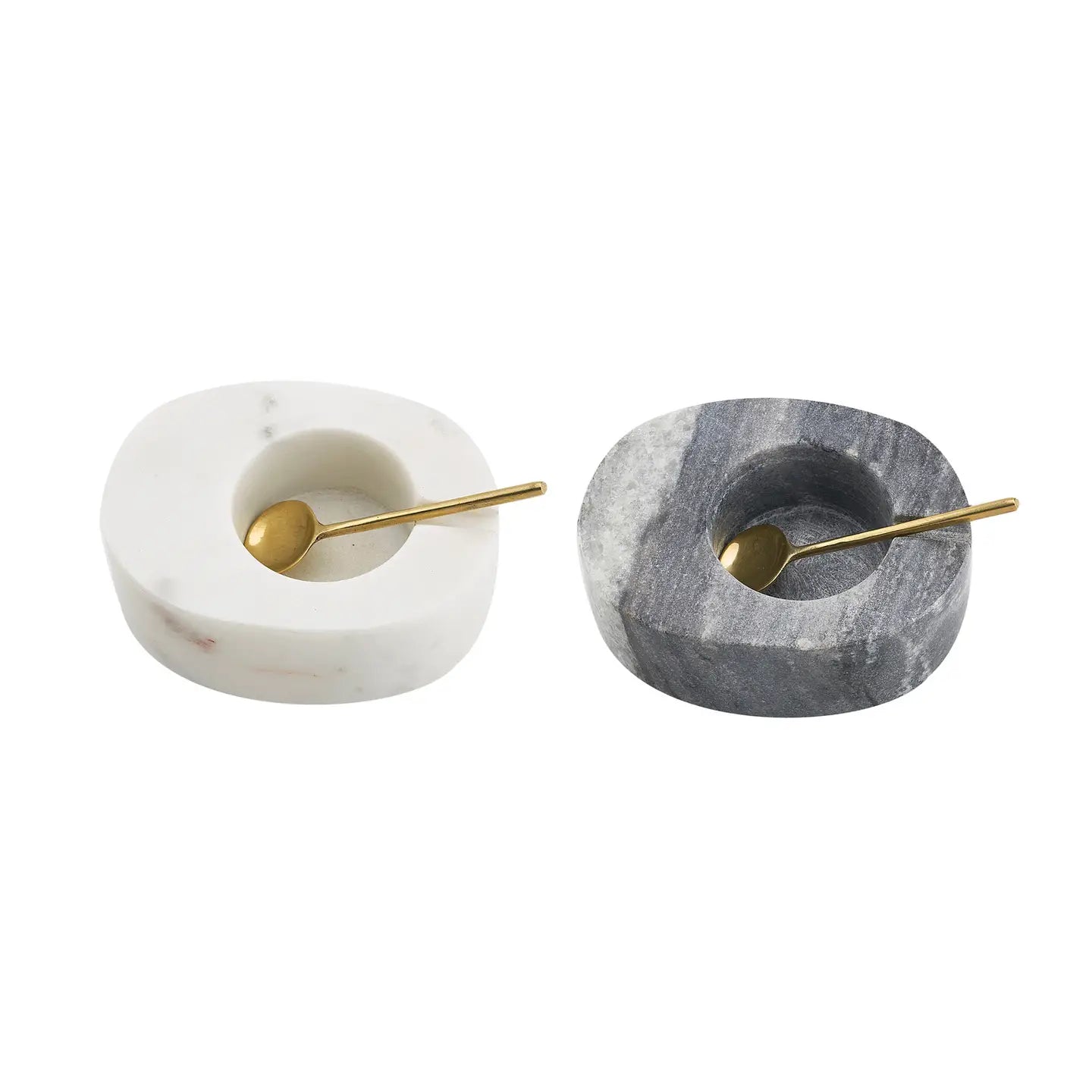 MARBLE SALT AND PEPPER CELLAR