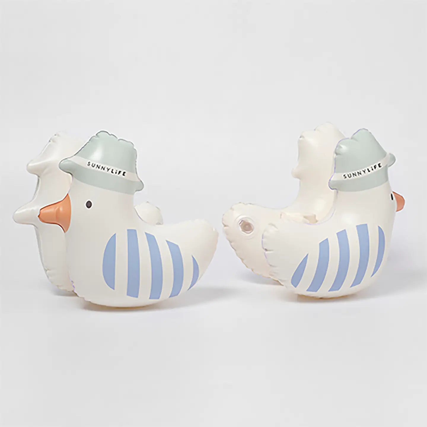INFLATABLE ARM BANDS SID THE SEAGULL BLUE STRIPE