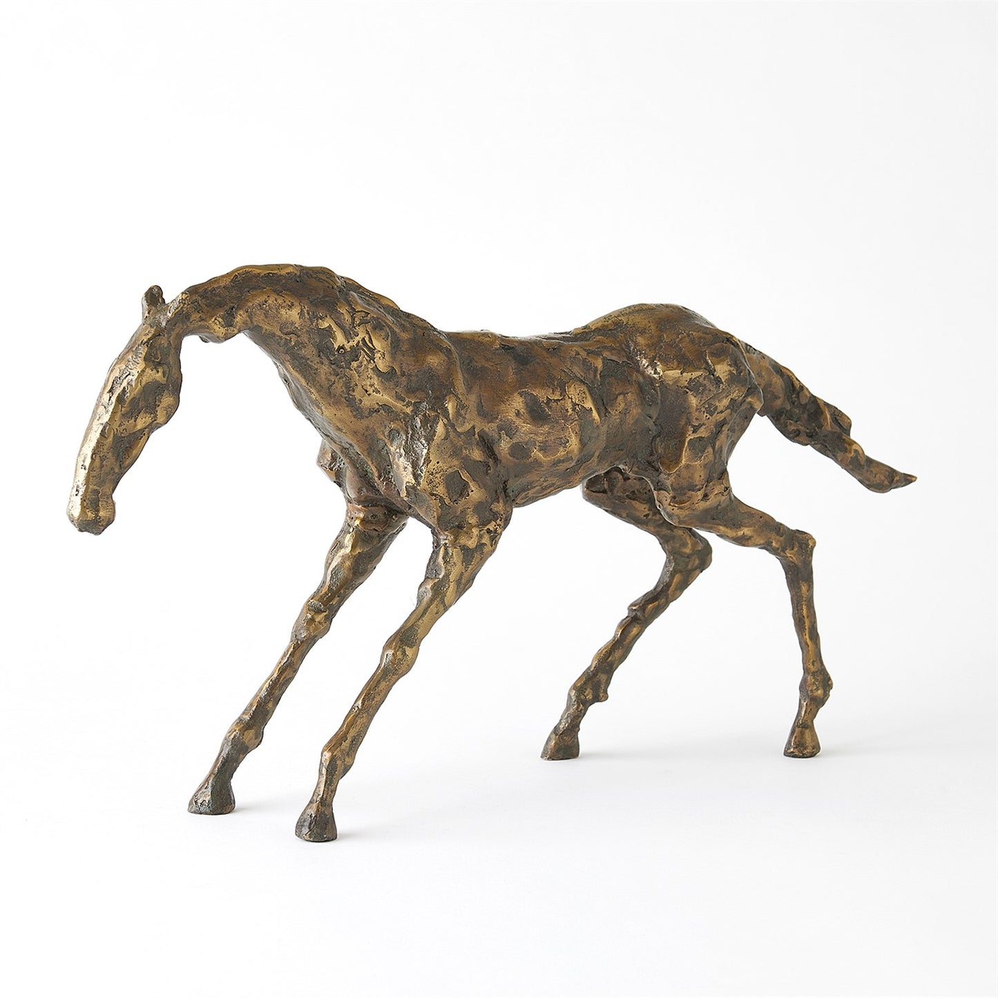 CAST STALLION SCULPTURE