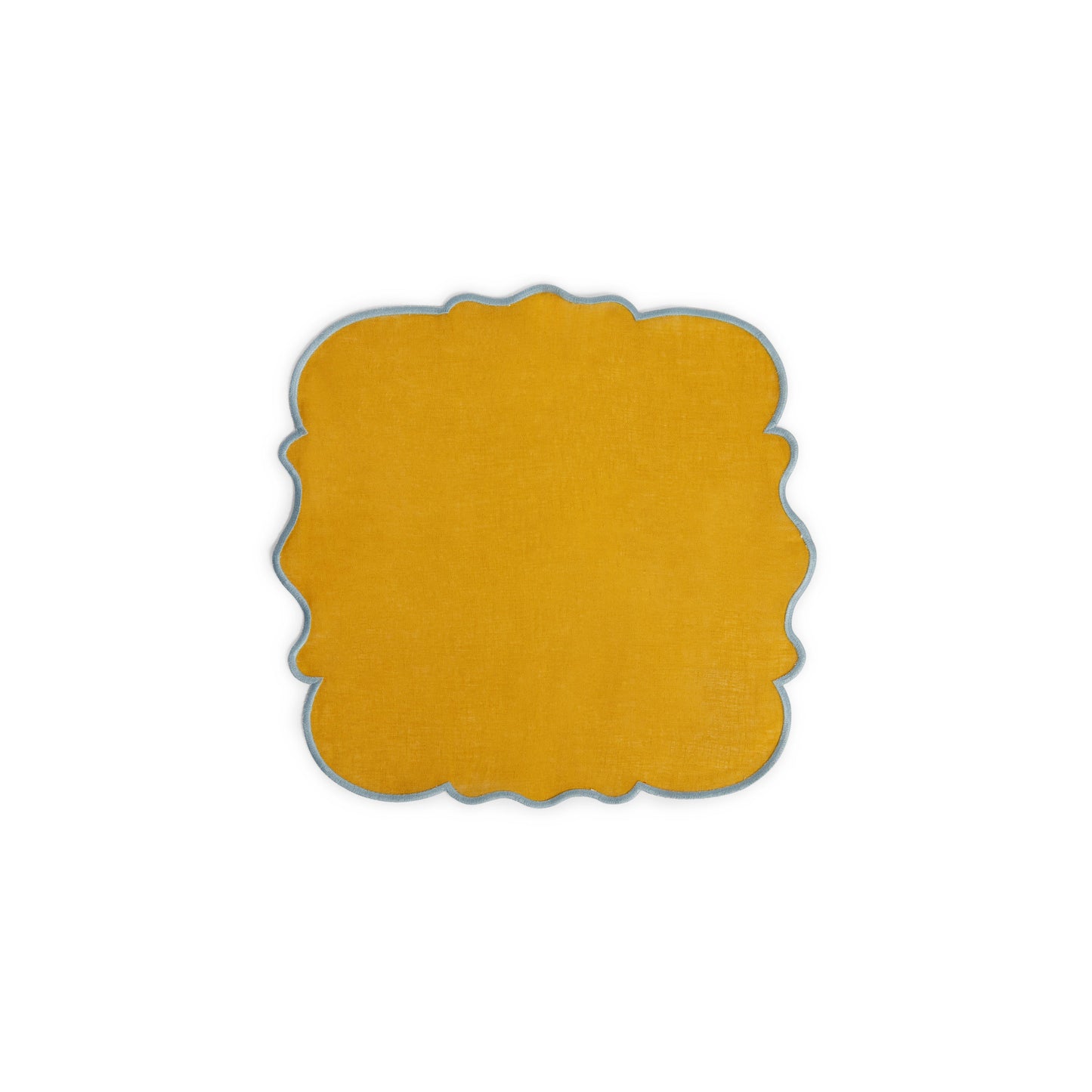 SCALLOPED NAPKINS SET OF 2