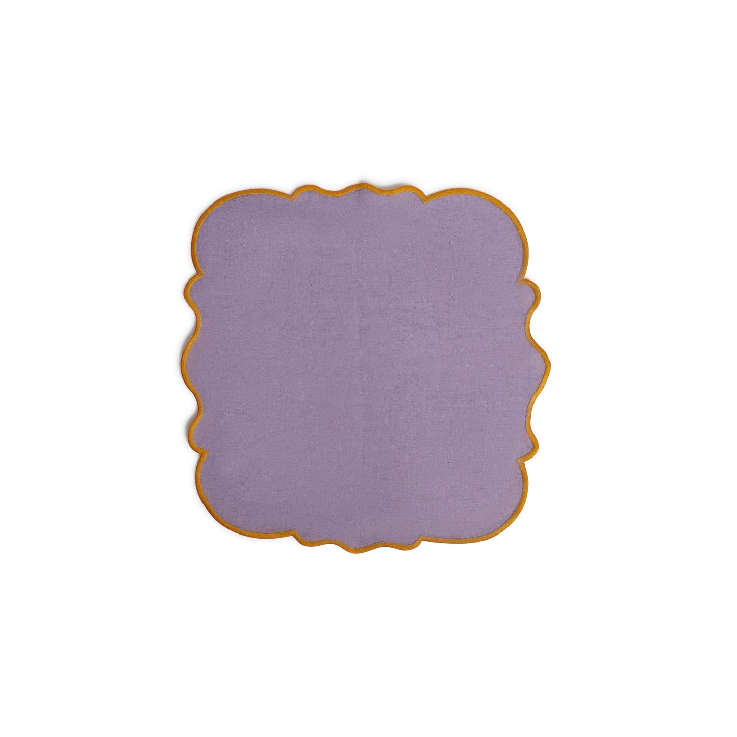 SCALLOPED NAPKINS SET OF 2
