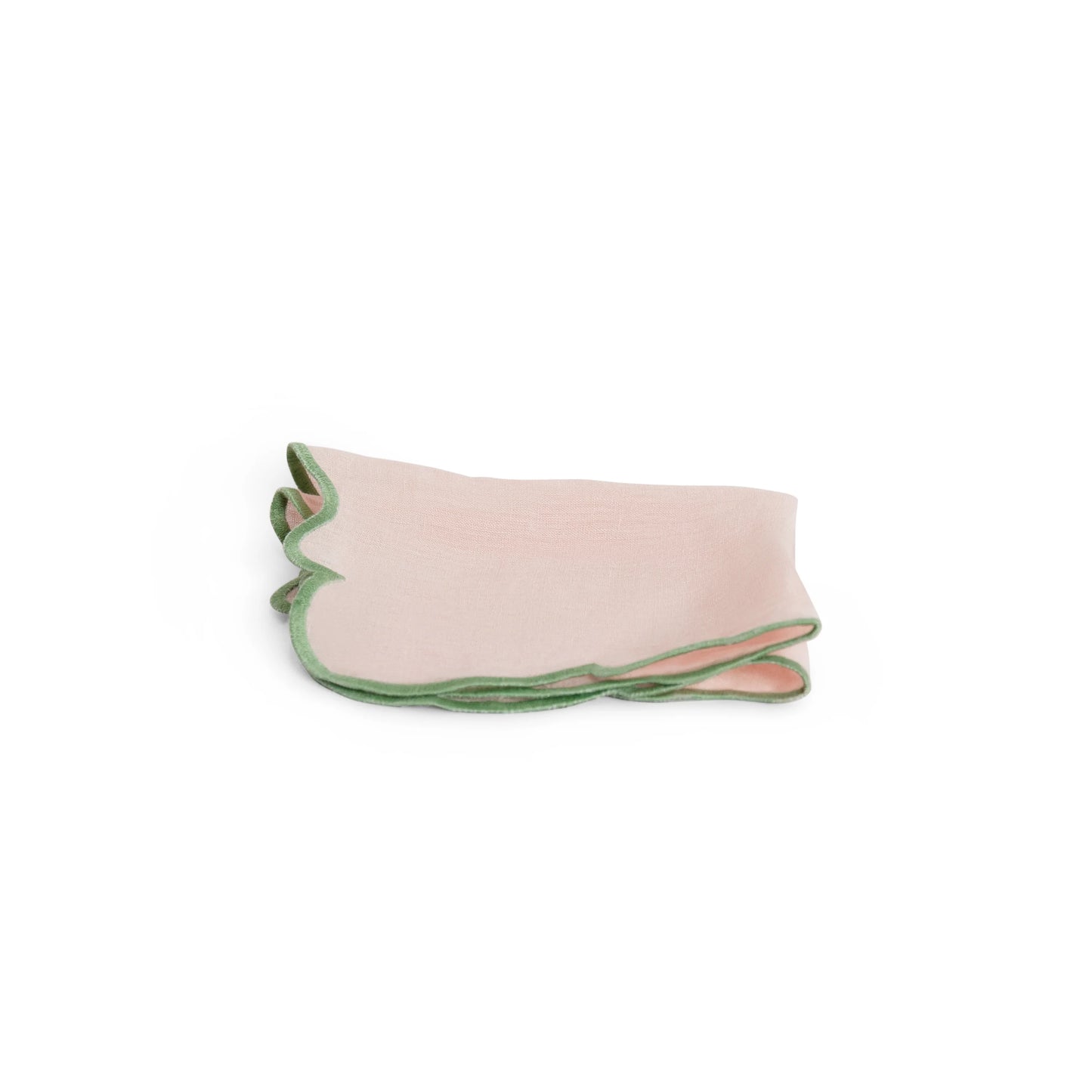 SCALLOPED NAPKINS SET OF 2