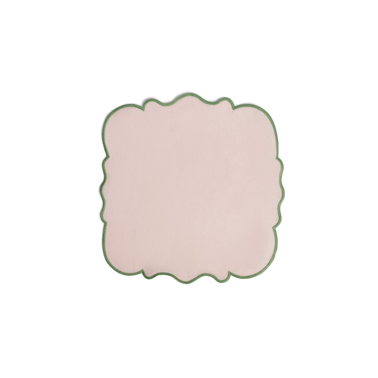 SCALLOPED NAPKINS SET OF 2