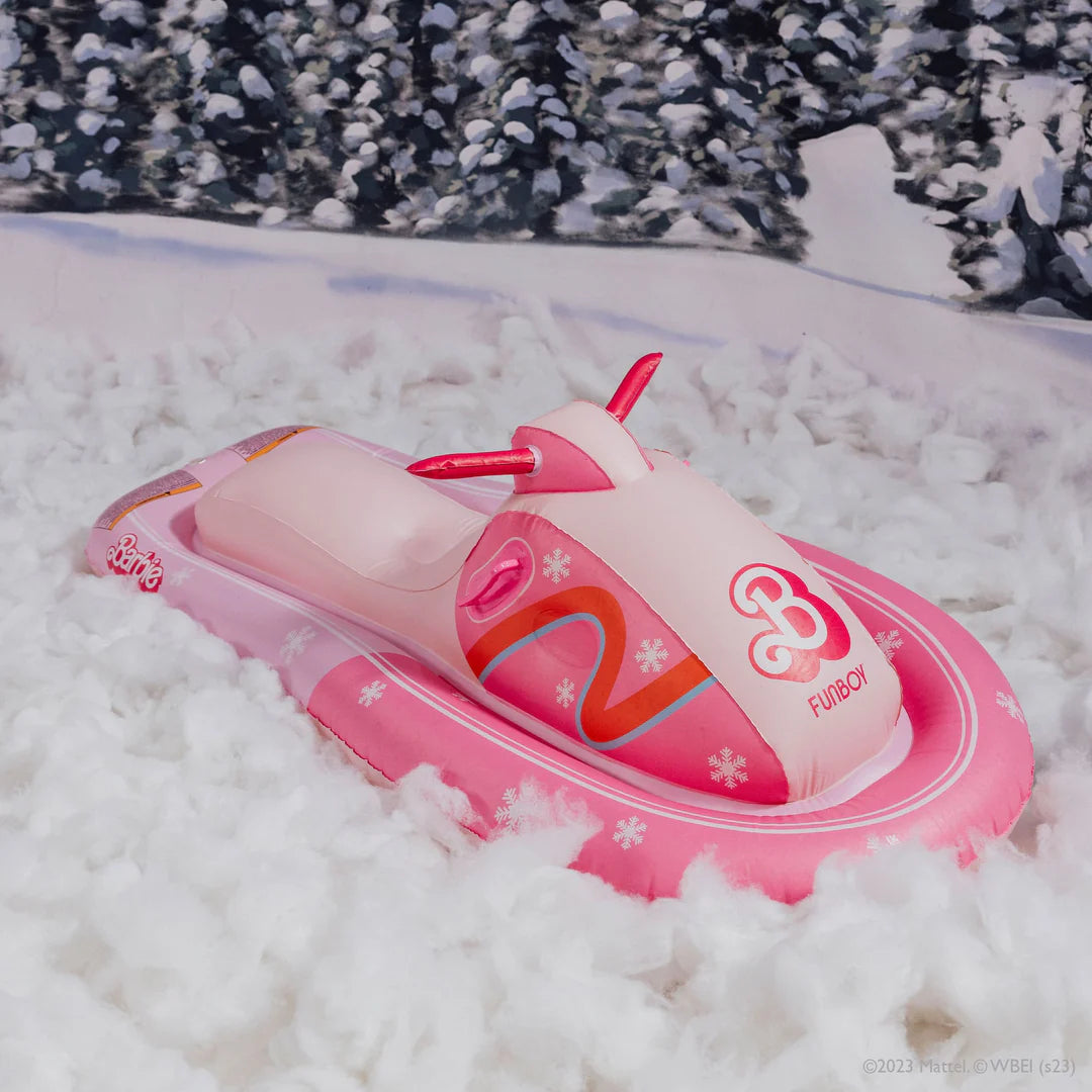 BARBIE THE MOVIE X FUNBOY SNOWMOBILE SLED