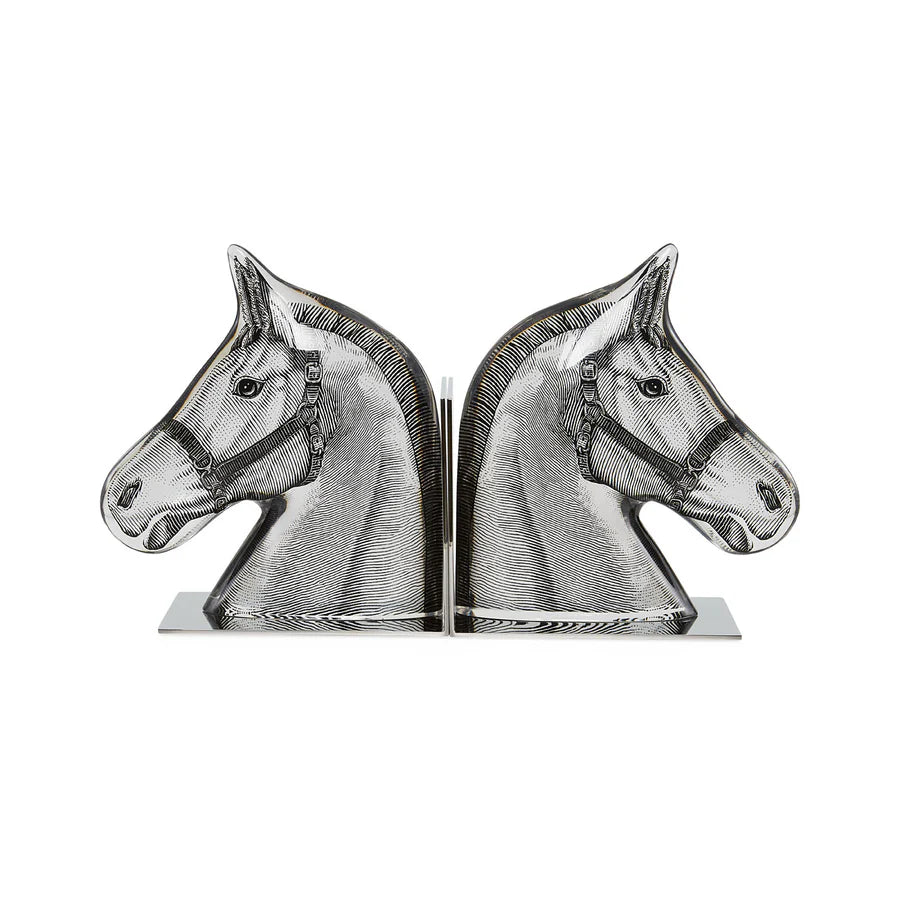 HORSE BOOKEND SET