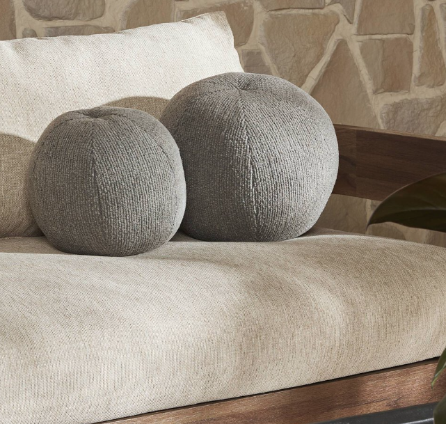 BALLE OUTOOR PILLOW LETO GREY SET OF 2