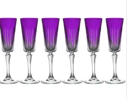 ONYX CHAMPAGNE FLUTE SET OF 1