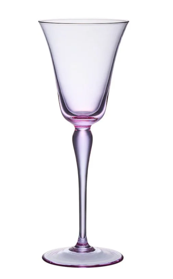 OPHELIA WINE GLASS LAVENDER SET OF 1
