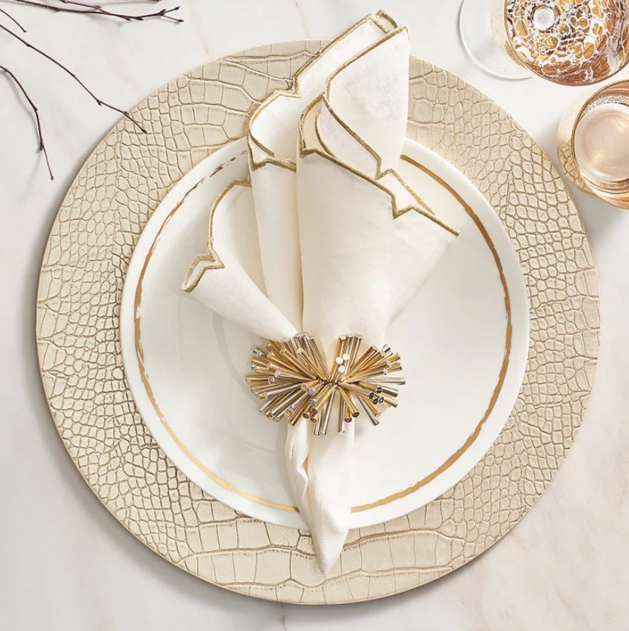 CROCO GOLD PLACEMAT