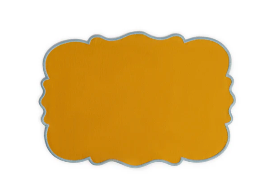 SCALLOPED PLACEMATS SET OF 2