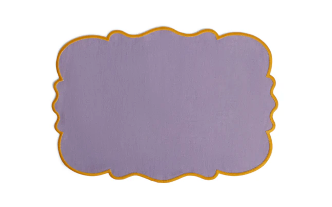 SCALLOPED PLACEMATS SET OF 2