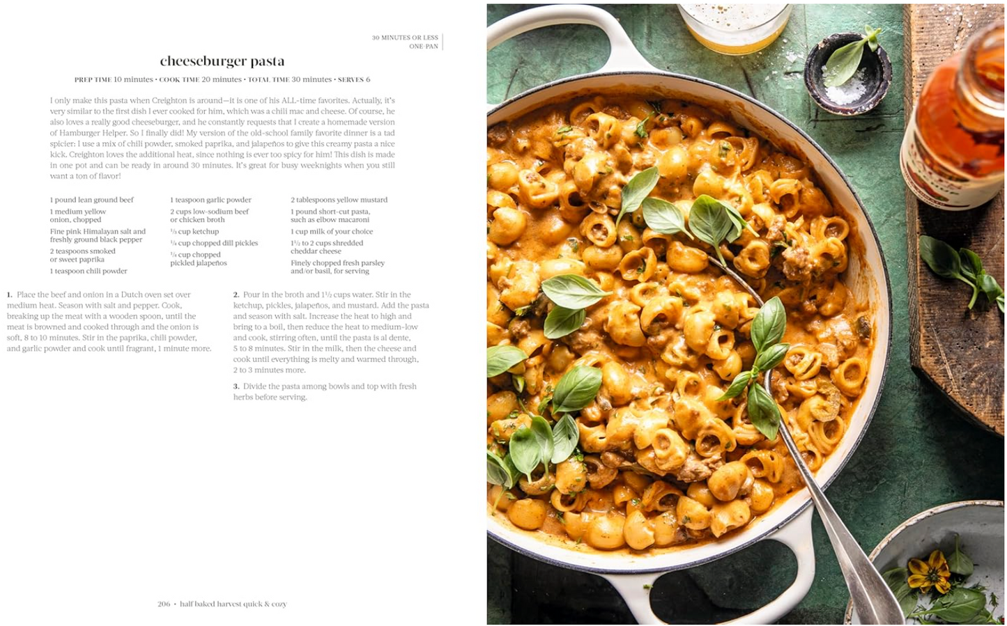 HALF BAKED HARVEST QUICK & COZY