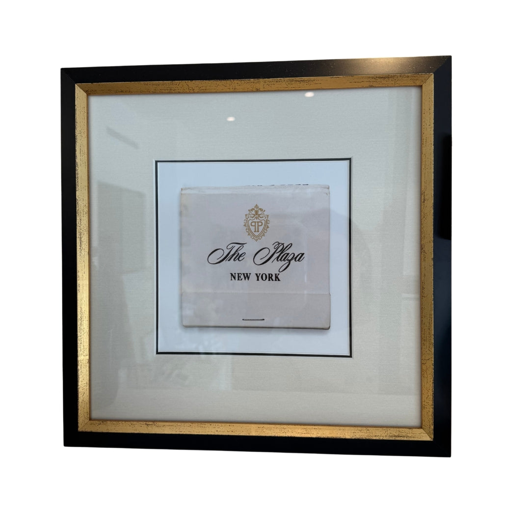 ASSORTED MATCHBOX FRAMED PRINT