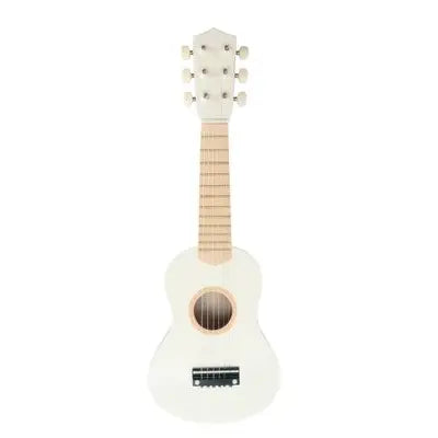 GUITAR BEIGE WITH 6 STRINGS