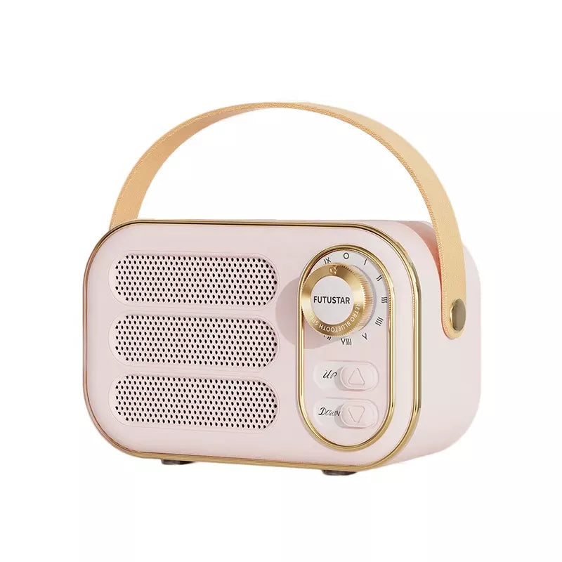 VINTAGE WIRELESS SPEAKER- PINK
