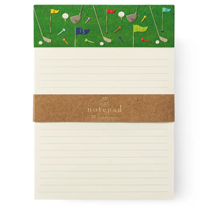 GOLF NOTEPAD