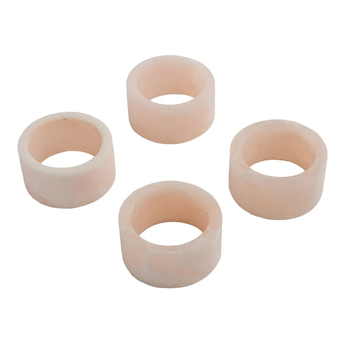 RADIANT RESIN NAPKIN RINGS SET OF 4