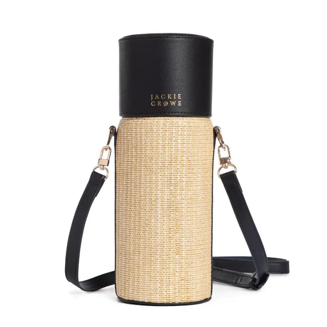 JACKIE WINE CROSSBODY - BLACK