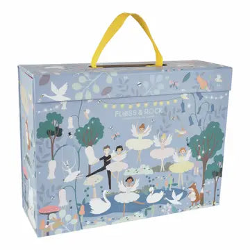 PLAY BOX WITH WOODEN PIECES ENCHANTED