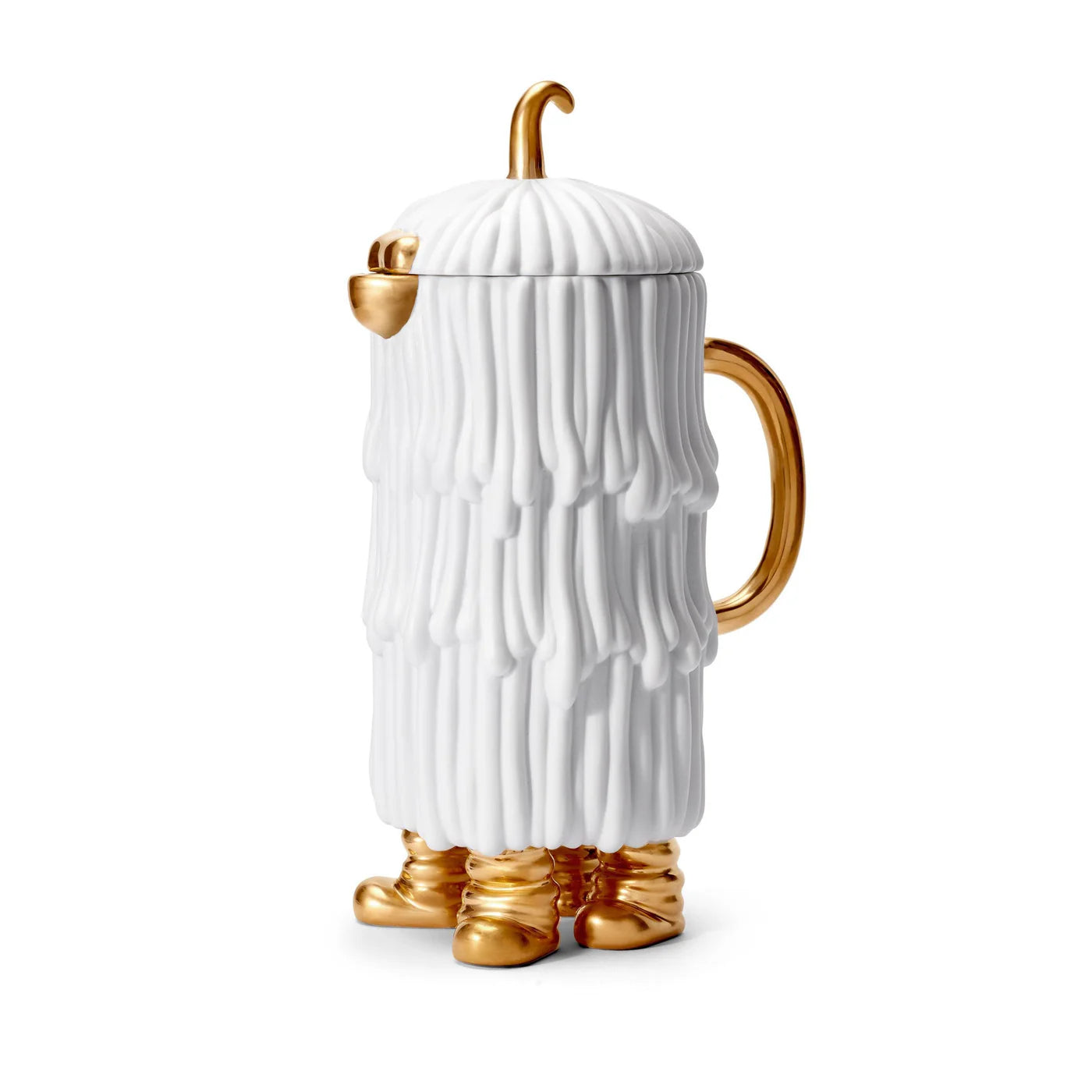 HAAS DJUNA COFFEE + TEA POT - WHITE