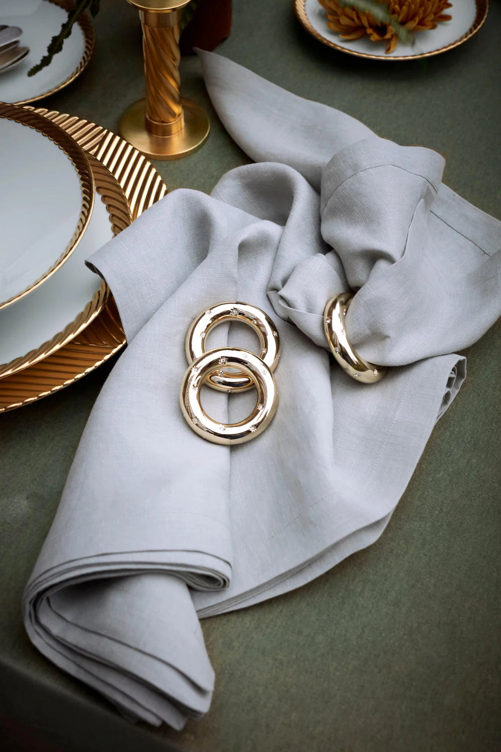 STARS NAPKIN JEWELS SET OF 4
