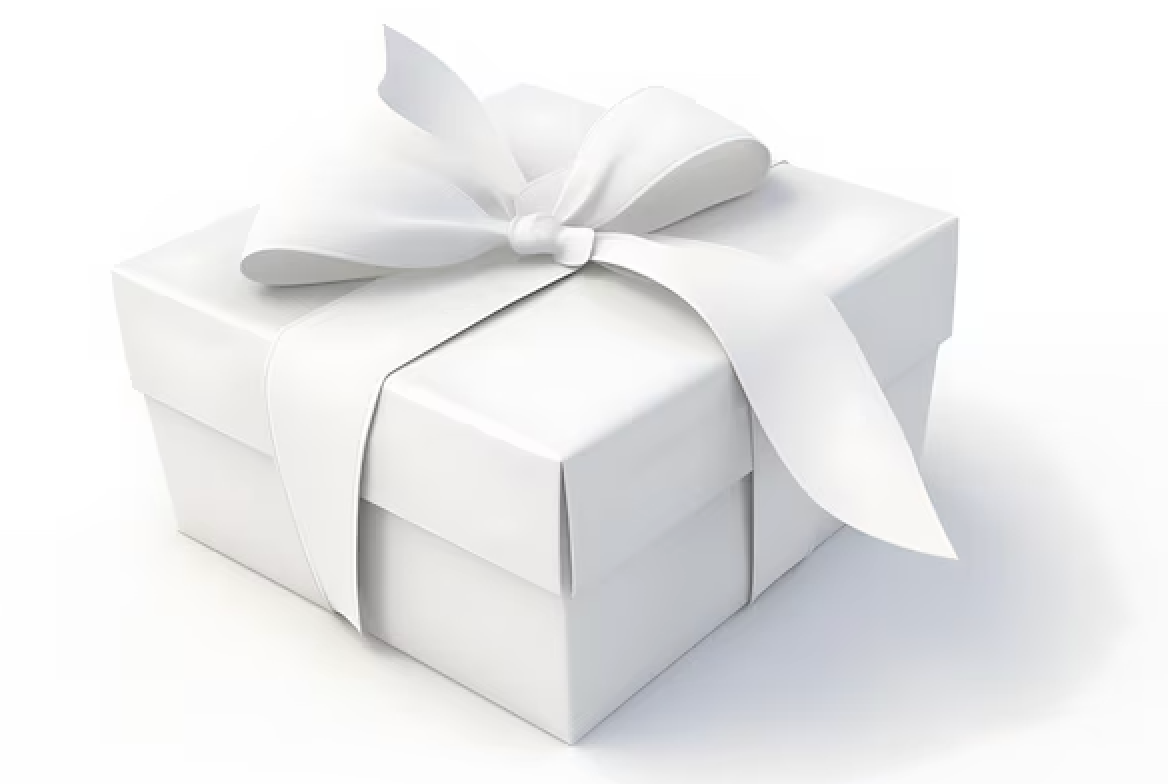 GIFT PACKAGING + MESSAGE