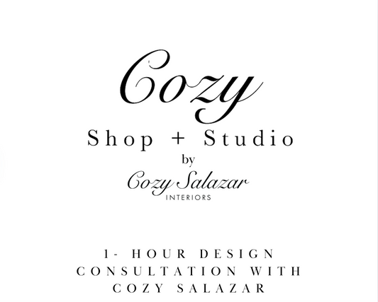 1-Hour Design Consultation with Cozy Salazar