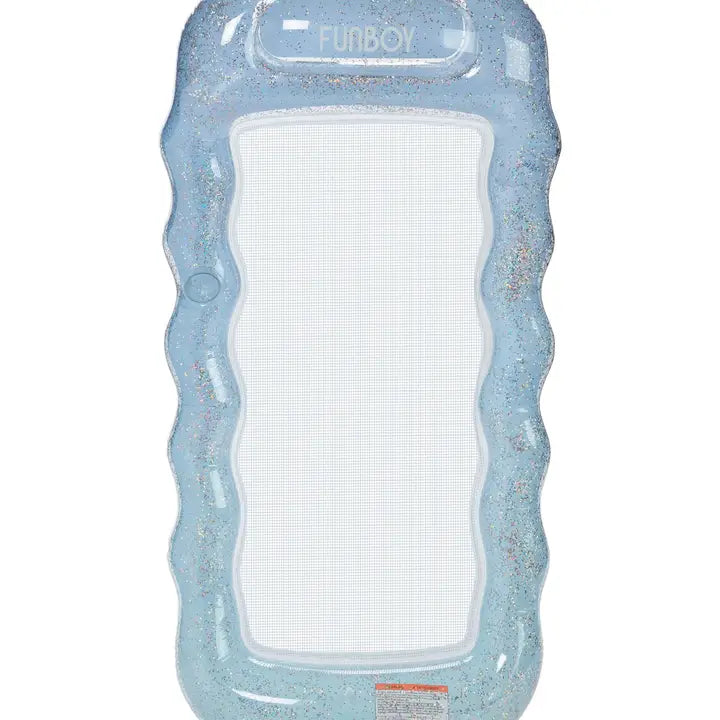 GLITTER BLUE OMBRE MESH LOUNGER