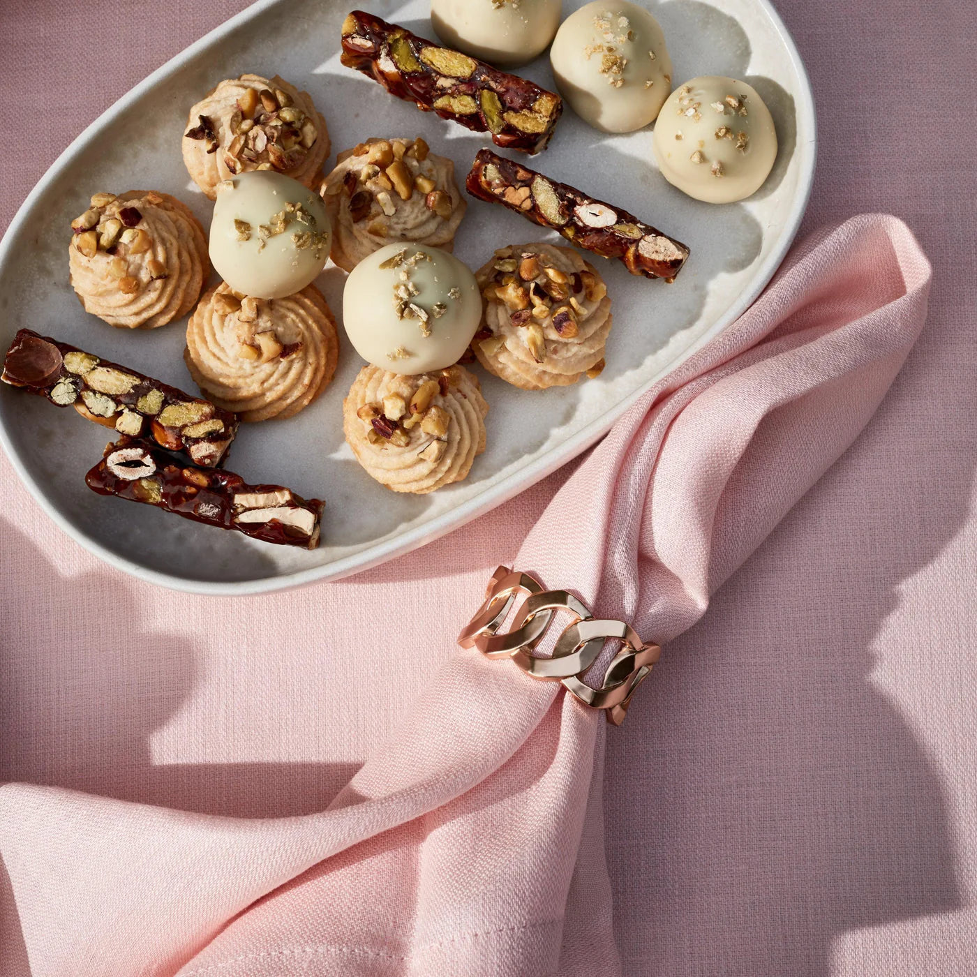 LINEN SATEEN NAPKINS